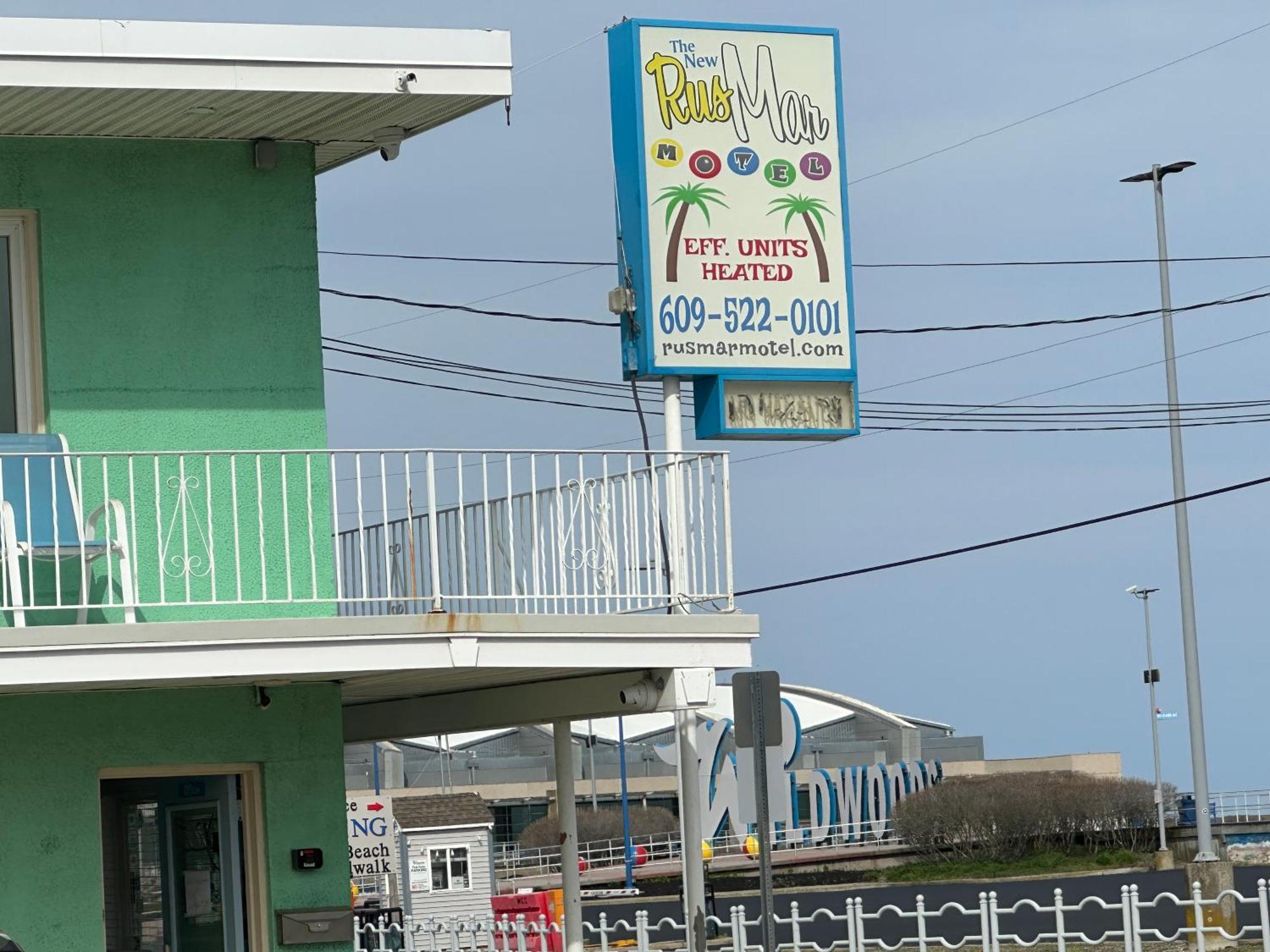 Rus Mar Motel Wildwood Beach & Boardwalk المظهر الخارجي الصورة