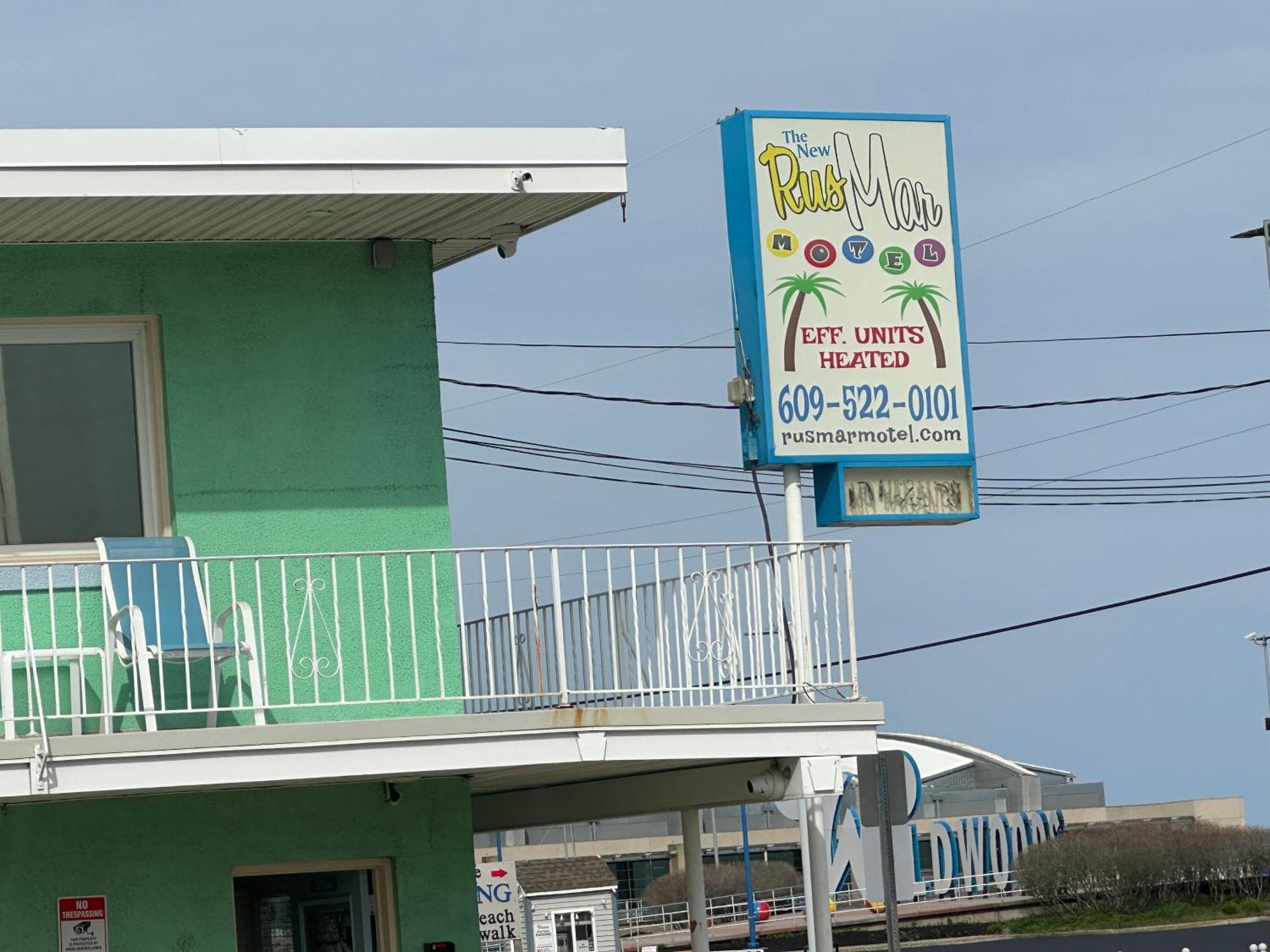 Rus Mar Motel Wildwood Beach & Boardwalk المظهر الخارجي الصورة